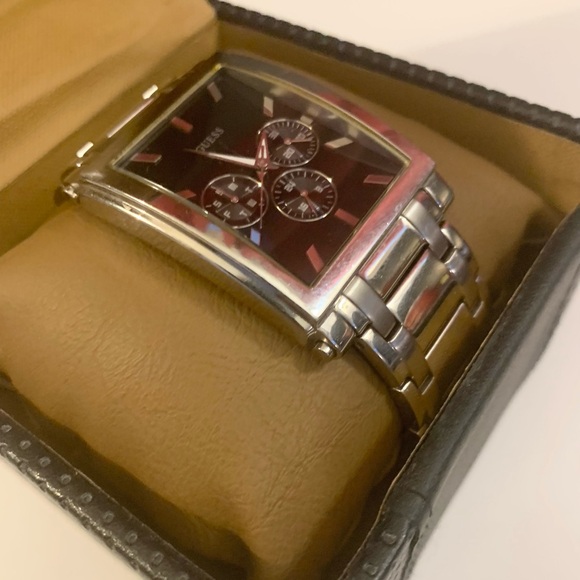 Men’s Guess Stainless Steel day and date watch - Picture 6 of 11